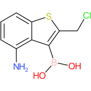 4-amino-2-(chloromethyl)benzothiophene-3-boronic acid