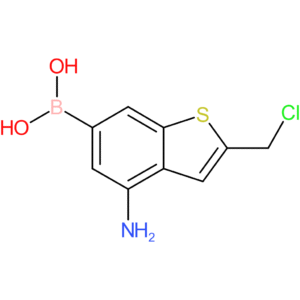 4-amino-2-(chloromethyl)benzothiophene-6-boronic acid