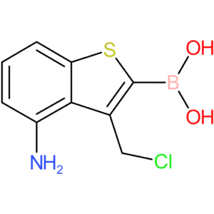 4-amino-3-(chloromethyl)benzothiophene-2-boronic acid