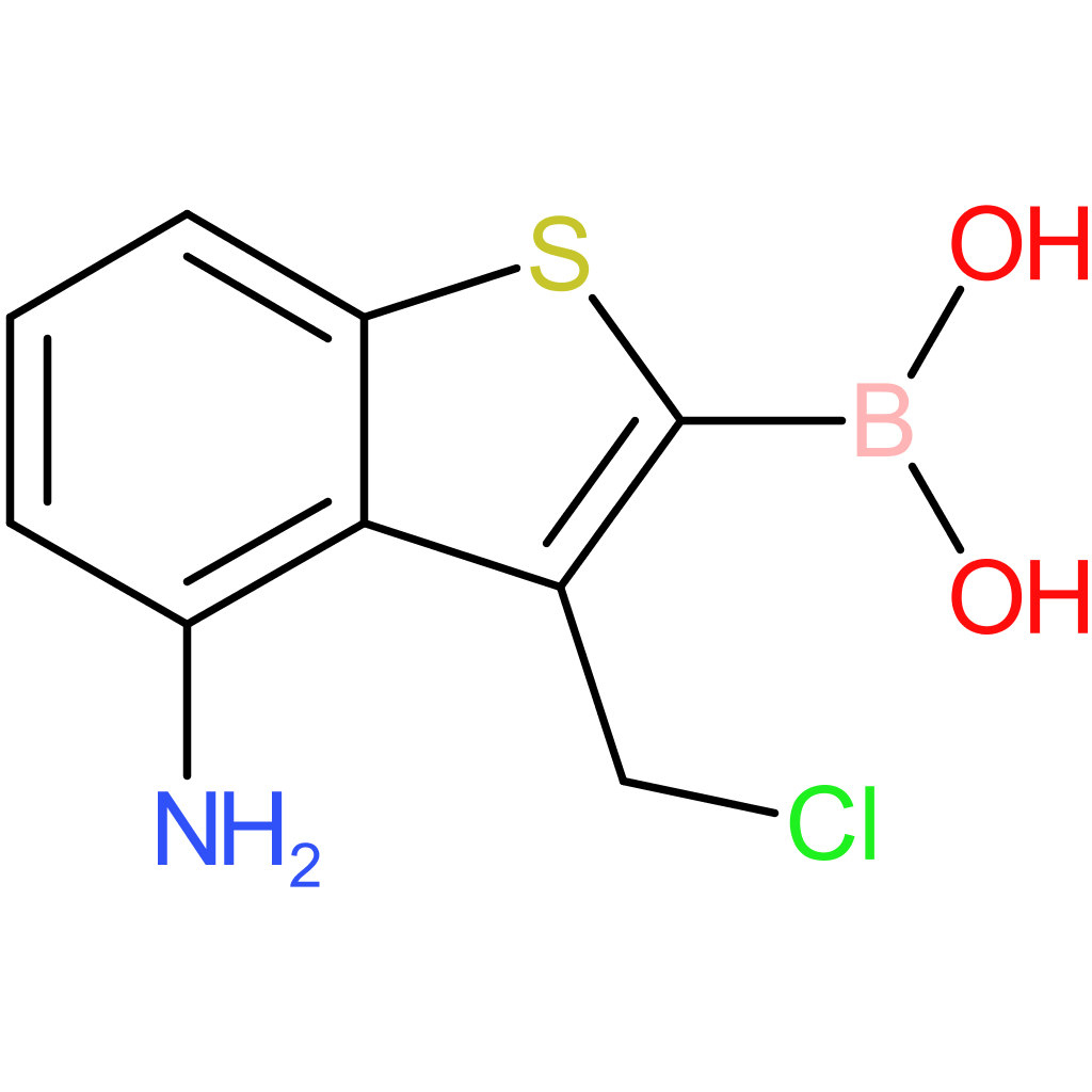 4-amino-3-(chloromethyl)benzothiophene-2-boronic acid