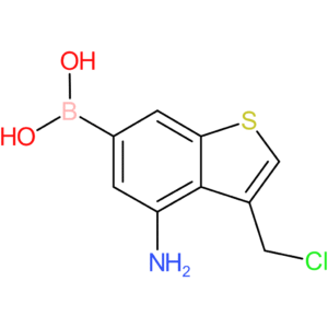 4-amino-3-(chloromethyl)benzothiophene-6-boronic acid