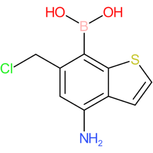 4-amino-6-(chloromethyl)benzothiophene-7-boronic acid