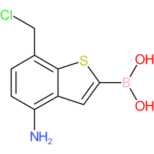 4-amino-7-(chloromethyl)benzothiophene-2-boronic acid