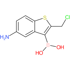 5-amino-2-(chloromethyl)benzothiophene-3-boronic acid