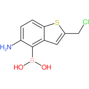 5-amino-2-(chloromethyl)benzothiophene-4-boronic acid