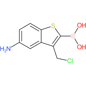5-amino-3-(chloromethyl)benzothiophene-2-boronic acid