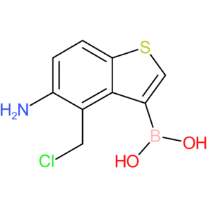 5-amino-4-(chloromethyl)benzothiophene-3-boronic acid