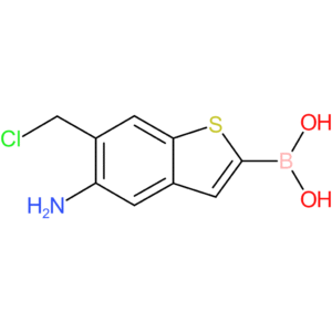 5-amino-6-(chloromethyl)benzothiophene-2-boronic acid