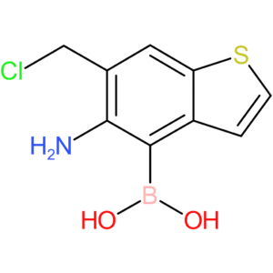 5-amino-6-(chloromethyl)benzothiophene-4-boronic acid
