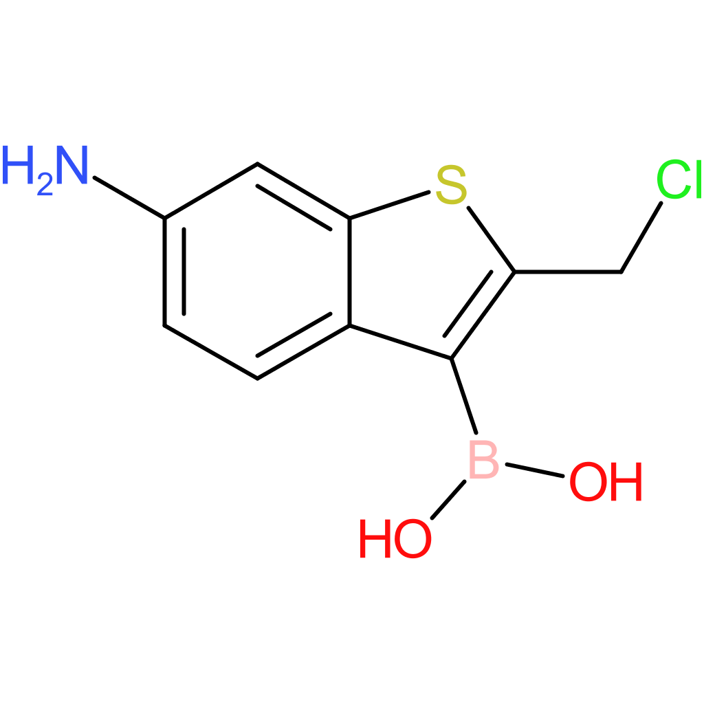 6-amino-2-(chloromethyl)benzothiophene-3-boronic acid