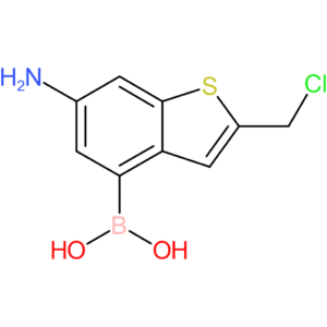 6-amino-2-(chloromethyl)benzothiophene-4-boronic acid