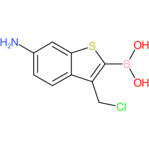 6-amino-3-(chloromethyl)benzothiophene-2-boronic acid