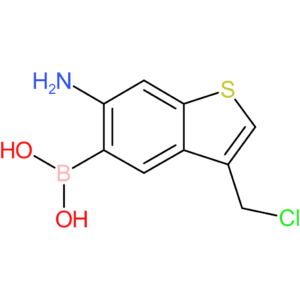 6-amino-3-(chloromethyl)benzothiophene-5-boronic acid