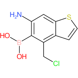 6-amino-4-(chloromethyl)benzothiophene-5-boronic acid