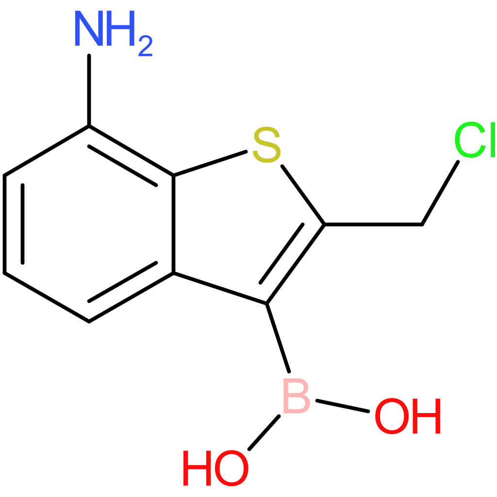 7-amino-2-(chloromethyl)benzothiophene-3-boronic acid