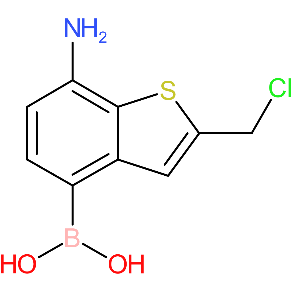 7-amino-2-(chloromethyl)benzothiophene-4-boronic acid