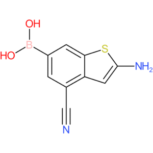 2-amino-4-cyanobenzothiophene-6-boronic acid