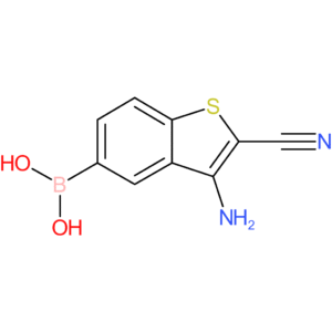 3-amino-2-cyanobenzothiophene-5-boronic acid