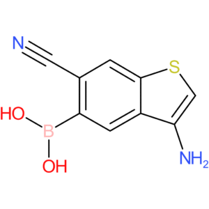 3-amino-6-cyanobenzothiophene-5-boronic acid