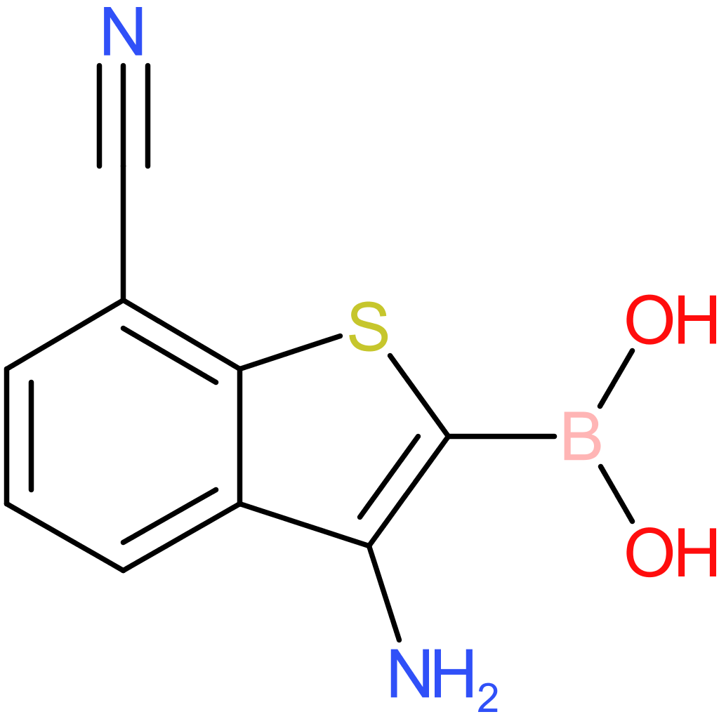 3-amino-7-cyanobenzothiophene-2-boronic acid