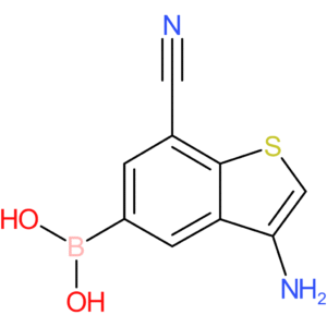 3-amino-7-cyanobenzothiophene-5-boronic acid