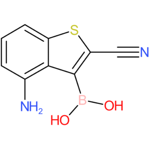4-amino-2-cyanobenzothiophene-3-boronic acid