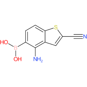 4-amino-2-cyanobenzothiophene-5-boronic acid