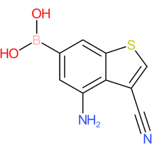 4-amino-3-cyanobenzothiophene-6-boronic acid