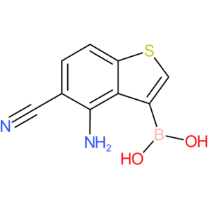 4-amino-5-cyanobenzothiophene-3-boronic acid