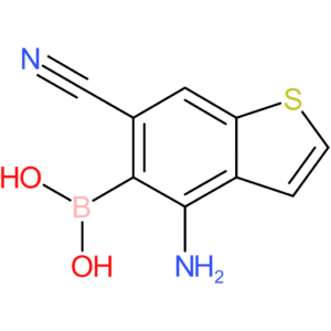 4-amino-6-cyanobenzothiophene-5-boronic acid