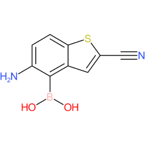 5-amino-2-cyanobenzothiophene-4-boronic acid