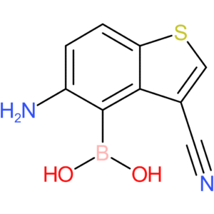 5-amino-3-cyanobenzothiophene-4-boronic acid