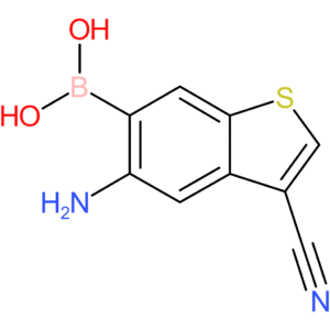 5-amino-3-cyanobenzothiophene-6-boronic acid