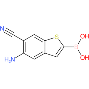 5-amino-6-cyanobenzothiophene-2-boronic acid