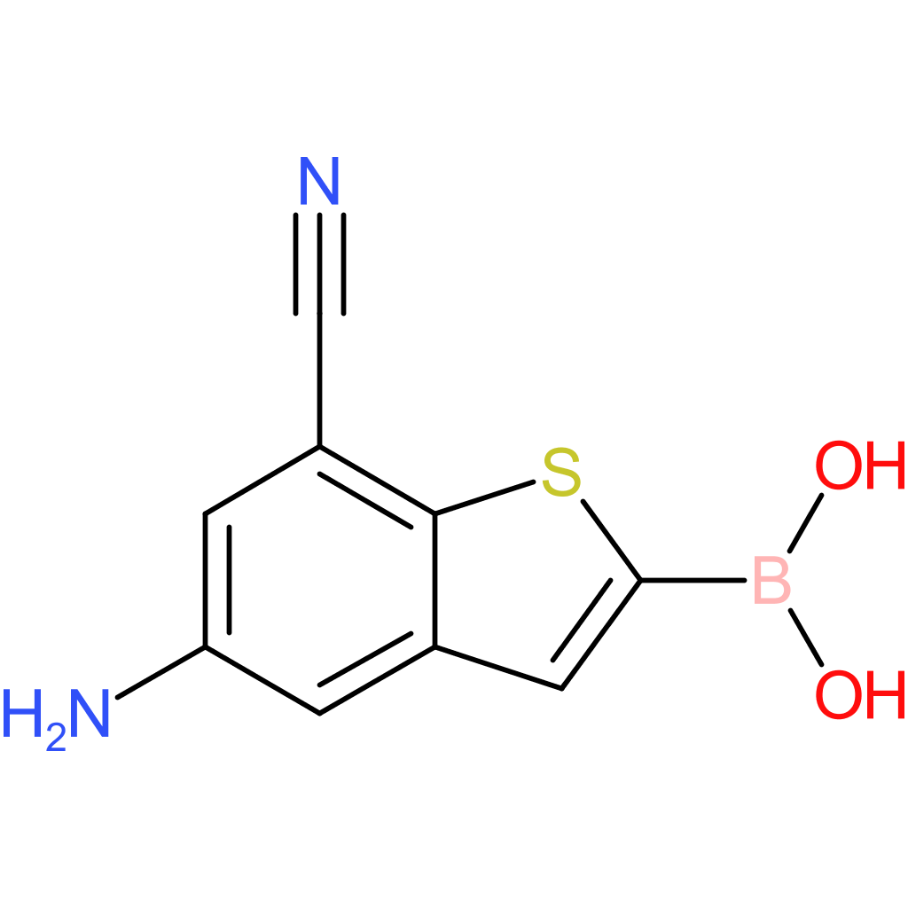 5-amino-7-cyanobenzothiophene-2-boronic acid