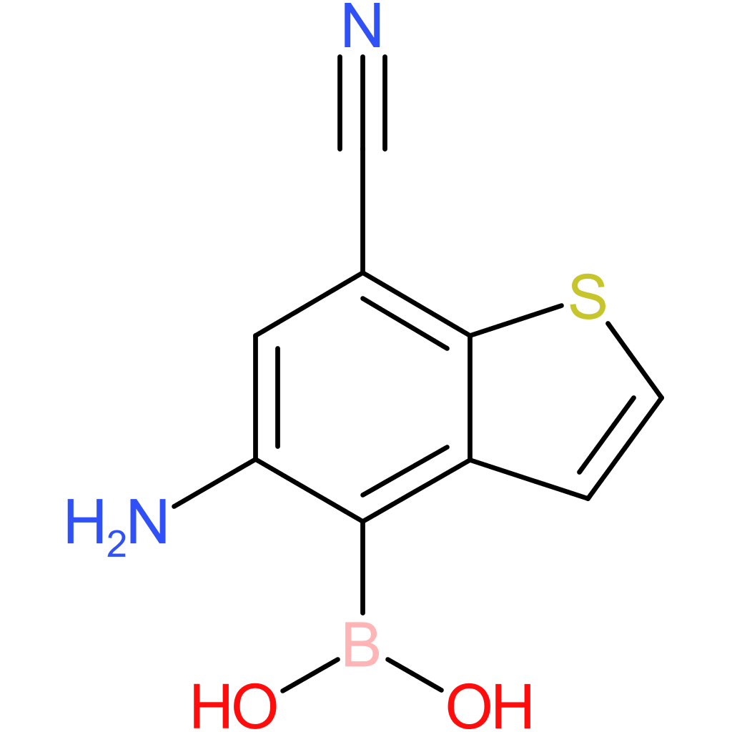 5-amino-7-cyanobenzothiophene-4-boronic acid