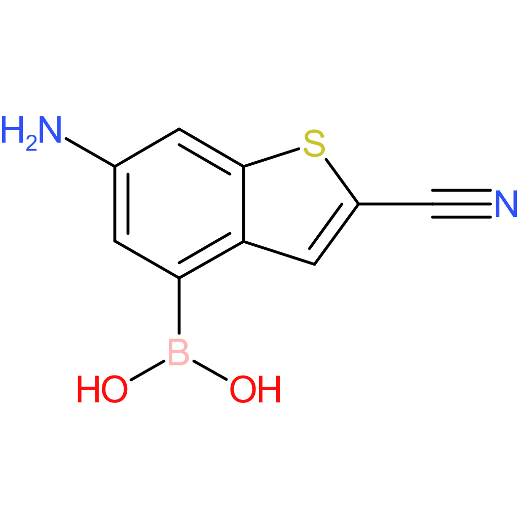 6-amino-2-cyanobenzothiophene-4-boronic acid