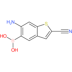 6-amino-2-cyanobenzothiophene-5-boronic acid
