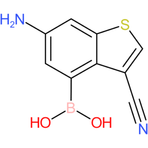 6-amino-3-cyanobenzothiophene-4-boronic acid