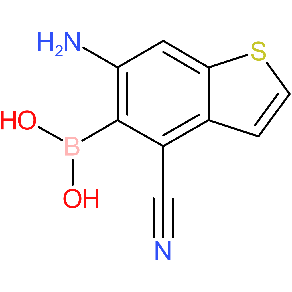 6-amino-4-cyanobenzothiophene-5-boronic acid