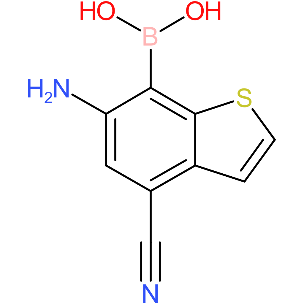 6-amino-4-cyanobenzothiophene-7-boronic acid