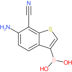 6-amino-7-cyanobenzothiophene-3-boronic acid