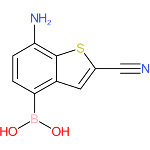 7-amino-2-cyanobenzothiophene-4-boronic acid