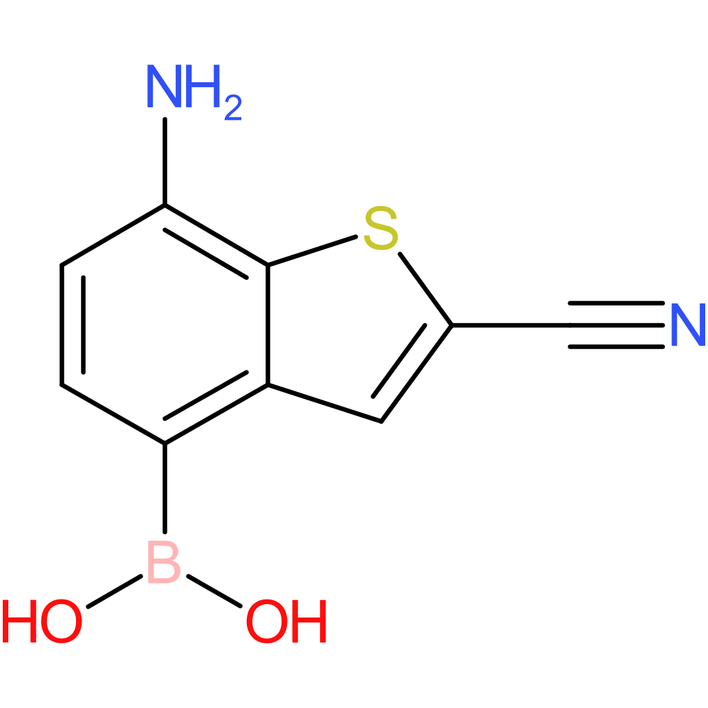 7-amino-2-cyanobenzothiophene-4-boronic acid