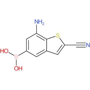 7-amino-2-cyanobenzothiophene-5-boronic acid