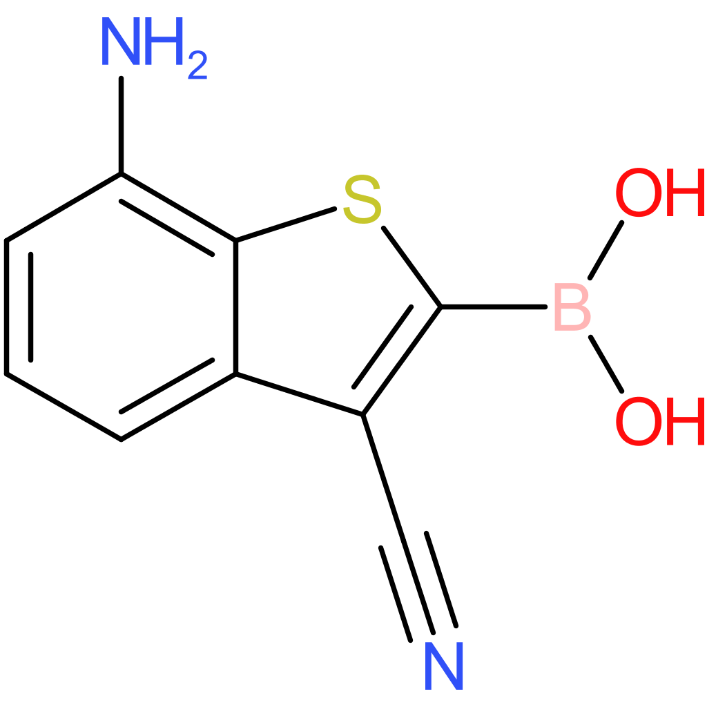 7-amino-3-cyanobenzothiophene-2-boronic acid