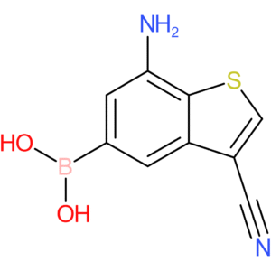 7-amino-3-cyanobenzothiophene-5-boronic acid