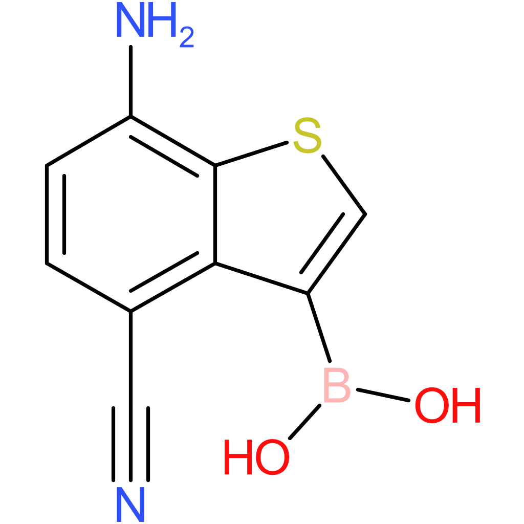 7-amino-4-cyanobenzothiophene-3-boronic acid