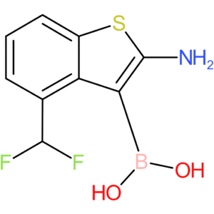 2-amino-4-(difluoromethyl)benzothiophene-3-boronic acid