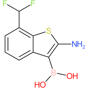 2-amino-7-(difluoromethyl)benzothiophene-3-boronic acid